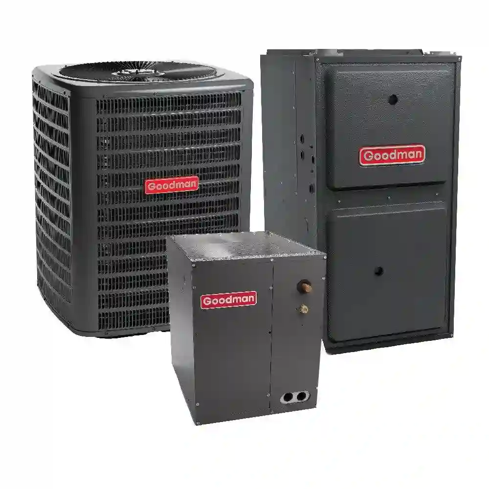Goodman air conditioner and furnace combo