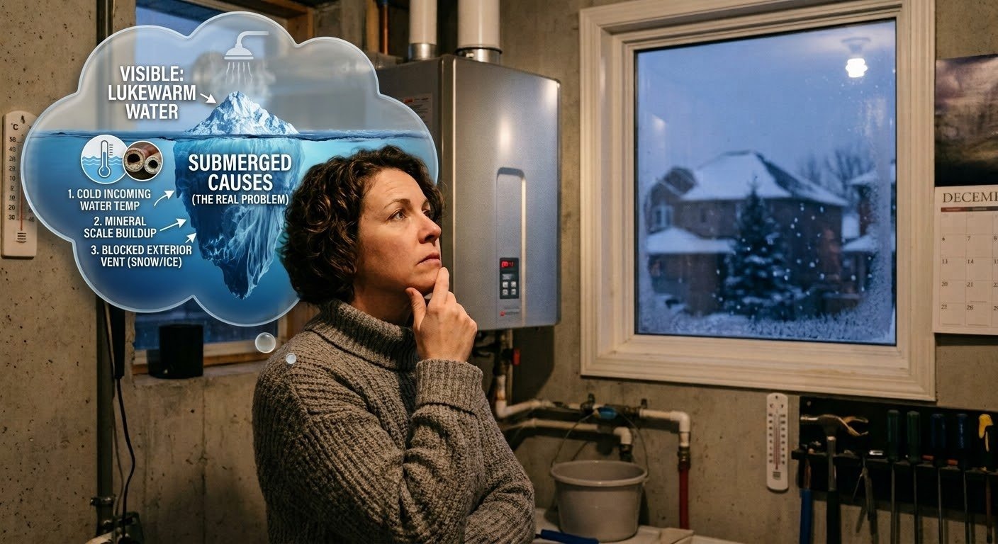 Tankless Water Heater Weak in Winter? Here's What's Normal (and What Isn't)