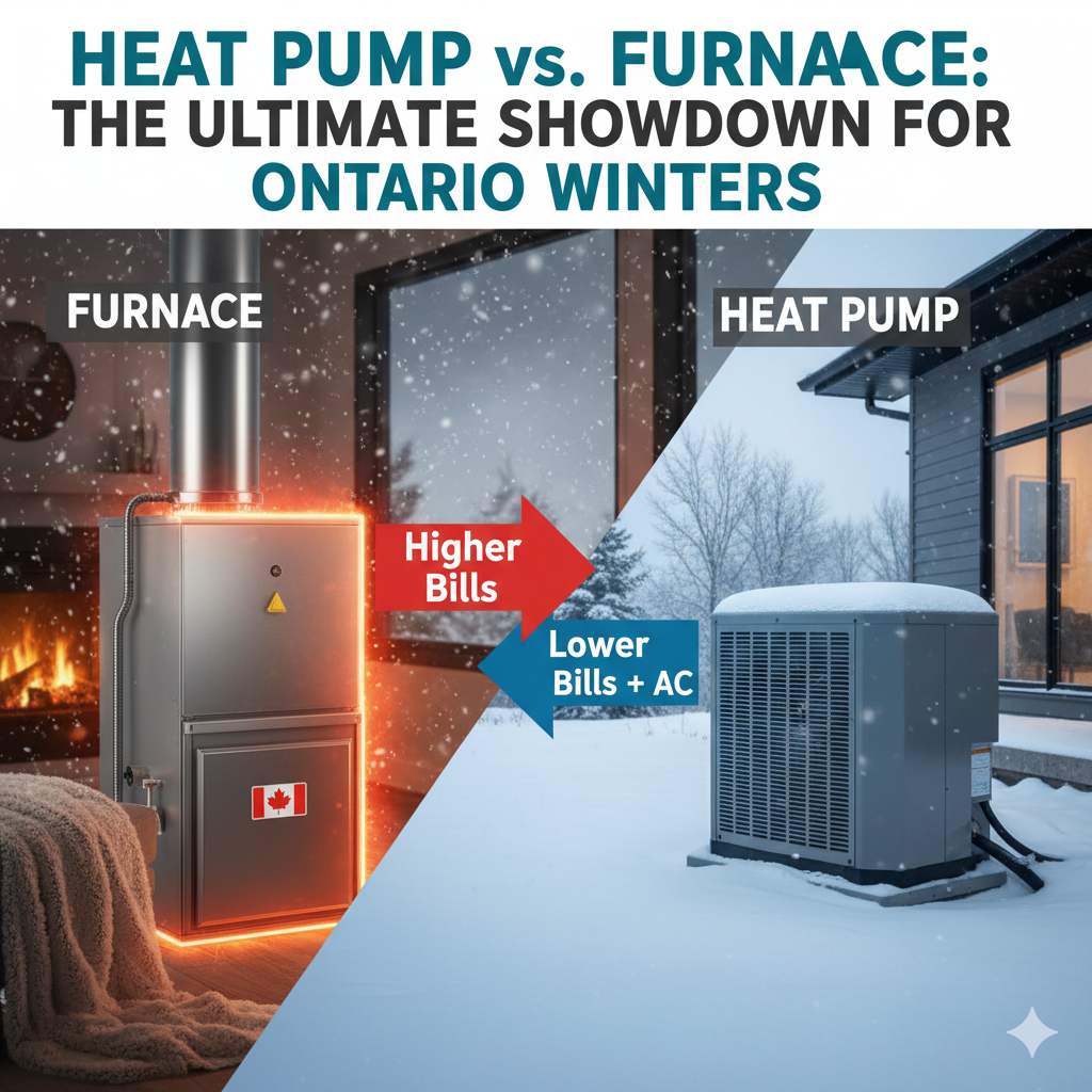 Heat Pump vs. Furnace: The Ultimate Showdown for Ontario Winters  