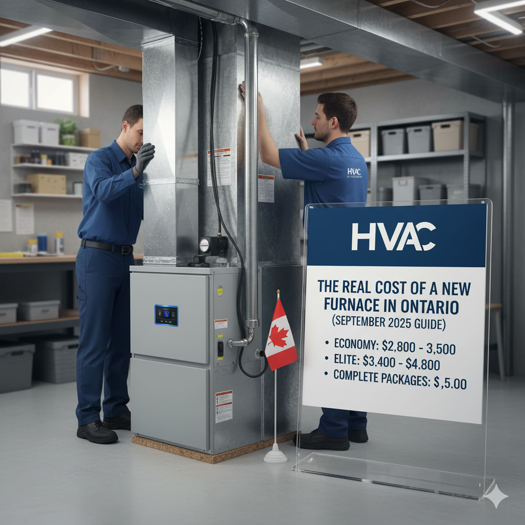 The Real Cost of a New Furnace in Ontario (September 2025 Guide)