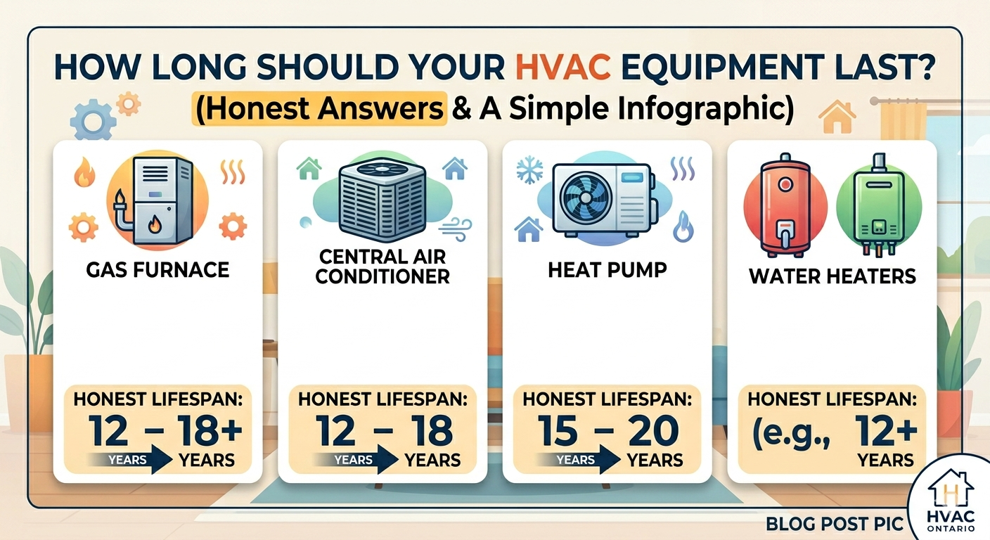 How Long Should Your HVAC Equipment Last? (Honest Answers)